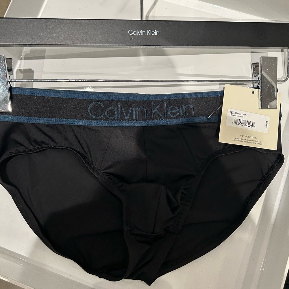 Calvin Klein | Brushed Microfiber Stretch Hip in black/blue new